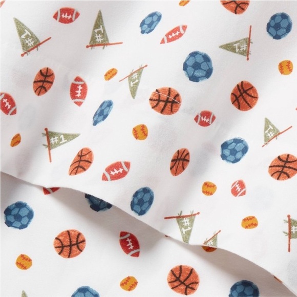 Pillowfort Sport Theme Toddler Sheets TWIN nwt - Picture 1 of 3